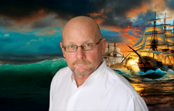 Author of the naval adventure fiction series — Ships of War — Bradley John (published by the Historical Fiction Company Historium Press)